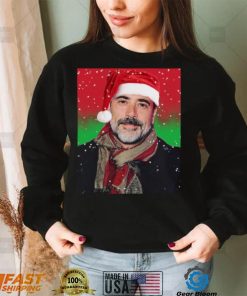 Jeffrey Dean Morgan Christmas The Walking Dead Actor Unisex Sweatshirt