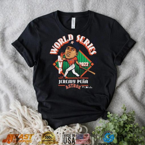 Jeremy Peña Cartoon World Series Champions MVP 2022 Shirt