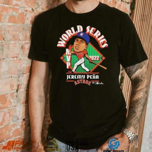 Jeremy Peña Houston Astros 2022 World Series Champions MVP T Shirt