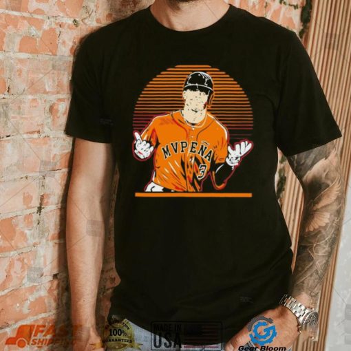 Jeremy Peña Mvpeña Shrug Houston Astros T Shirt