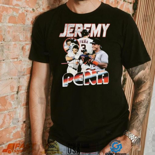 Jeremy Peña Pics 2022 World Champions MVP Shirt