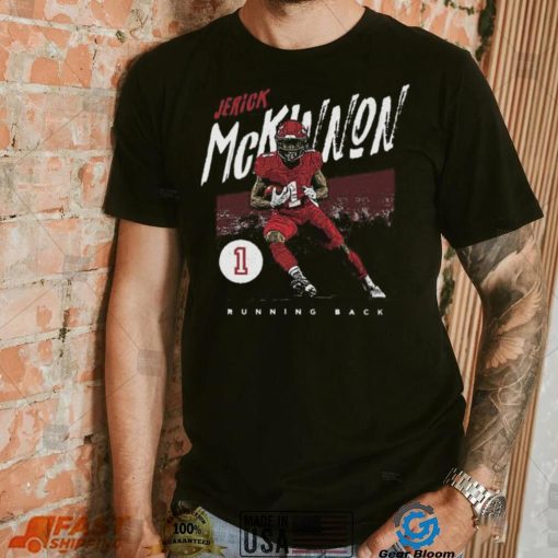 Jerick McKinnon Kansas City Chiefs Running Back Grunge Shirt