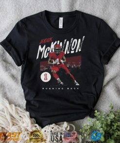 Jerick McKinnon Kansas City Chiefs Running Back Grunge Shirt