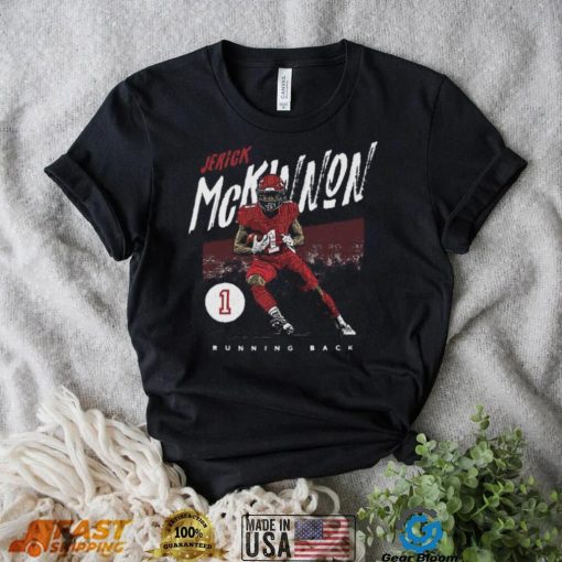 Jerick McKinnon Kansas City Chiefs Running Back Grunge Shirt