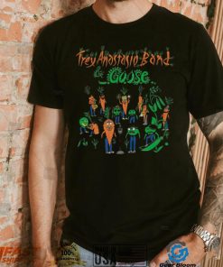 Jim pollock trey anastasio band and goose logo shirt