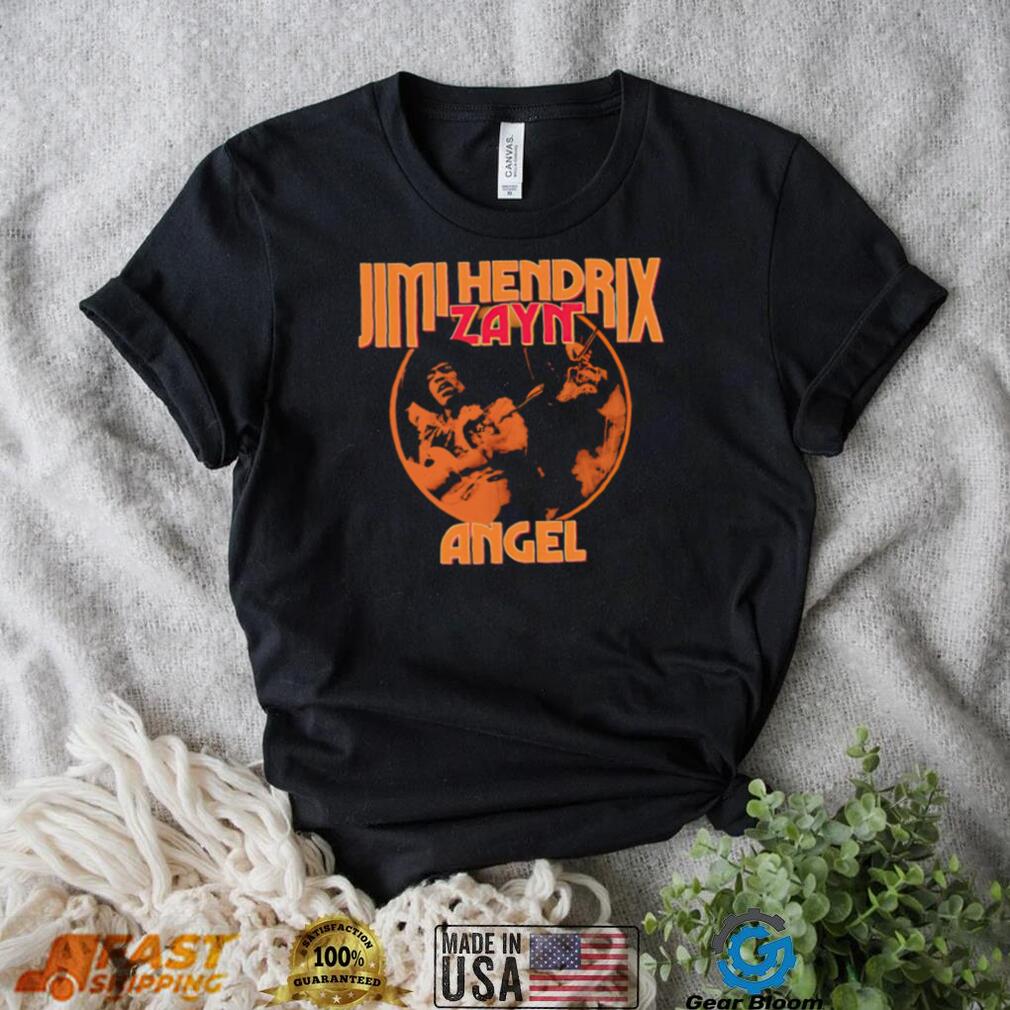Jimi Hendrix X Zayn Angel retro shirt Jimi Hendrix X Zayn Angel retro shirt