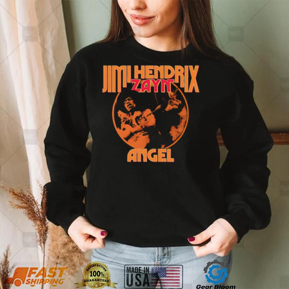 Jimi Hendrix X Zayn Angel retro shirt Jimi Hendrix X Zayn Angel retro shirt