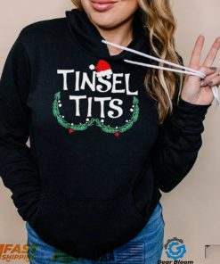 Jingle Balls Tinsel Tits Couples Christmas Matching Couple Shirt