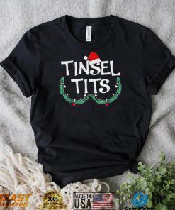 Jingle Balls Tinsel Tits Couples Christmas Matching Couple Shirt