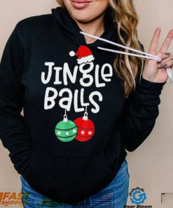 Jingle Balls Tinsel Tits Matching Christmas Couples Shirt