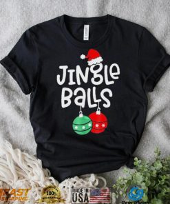 Jingle Balls Tinsel Tits Matching Christmas Couples Shirt