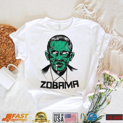 Obama Halloween T Shirt Zombie Obama