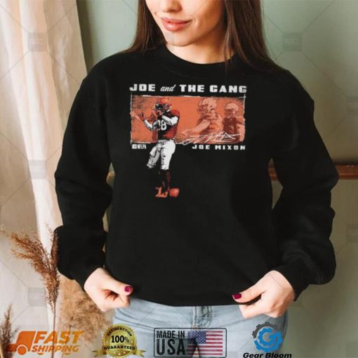 Joe Mixon Cincinnati Bengals Joe And The Gang Signature Shirt