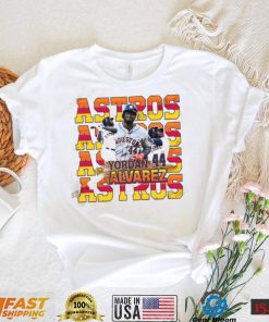 Jordan Alvarez Houston Astros Champions World Series 2022 Shirt