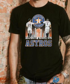 Jose Altuve And Carlos Correa Houston Astros Signatures Shirt