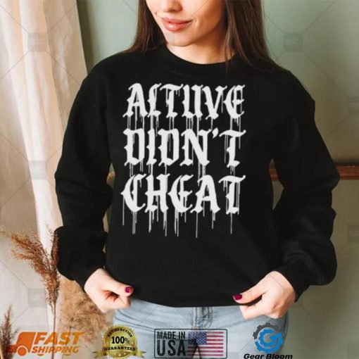 Jose Altuve Didn’t Cheat Shirt