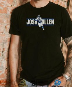 Josh Allen T Shirt Retro Type