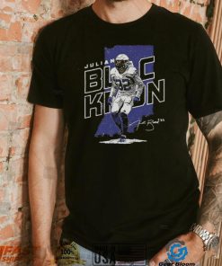 Julian Blackmon Indianapolis Colts Player Map Signature Shirt