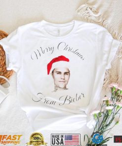 Justin Bieber Merry Christmas 2022 shirt