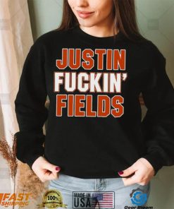 Justin Fuckin’ Fields Chicago Football shirt