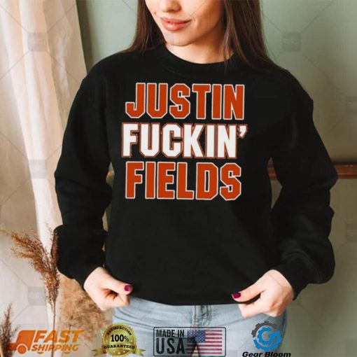 Justin Fuckin’ Fields Chicago Football shirt