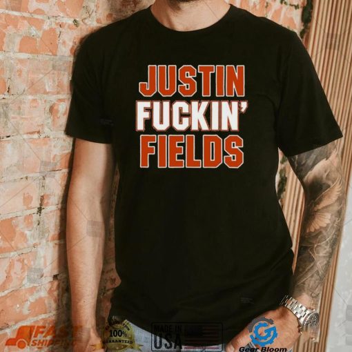 Justin Fuckin’ Fields Chicago Football shirt