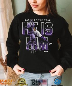 Justin Jefferson Minnesota Vikings Catch Of The Year He Is Him Signature shirt