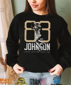 Juwan Johnson New Orleans Saints Tight End Bold Number Shirt