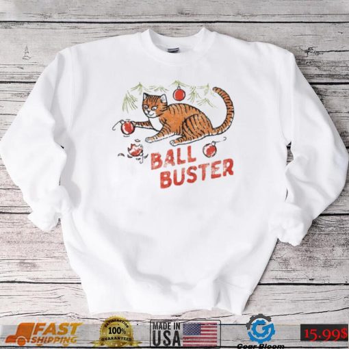 Cat Ball Buster T Shirt