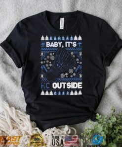 Kansas City Baby it’s KC outside ugly Christmas shirt