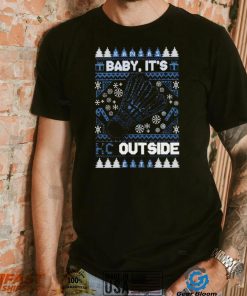 Kansas City Baby it’s KC outside ugly Christmas shirt