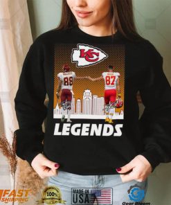 Kansas City Chiefs Gonzalez Kelce Legends City Signatures Signature Shirt