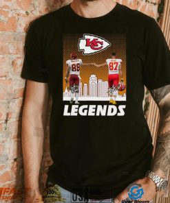 Kansas City Chiefs Gonzalez Kelce Legends City Signatures Signature Shirt