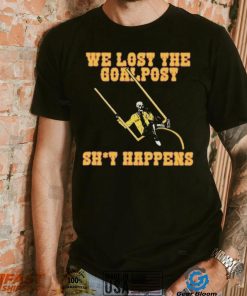 Kansas Jayhawks Lost The Goalpost Shit Happens Shirt