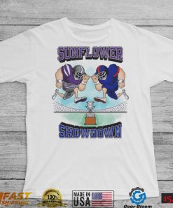 Kansas Jayhawks Vs K State Wildcats The Sunflower Showdown Shirt