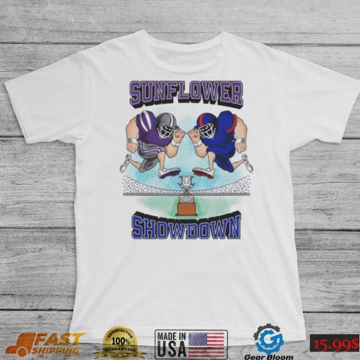 Kansas Jayhawks Vs K State Wildcats The Sunflower Showdown Shirt