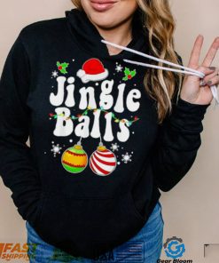 Tinsel Tits And Jingle Balls Matching Christmas Couple Shirt