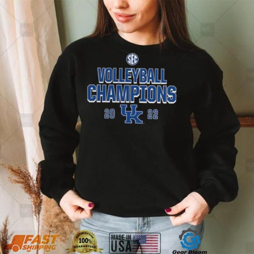 Kentucky Wildcats 2022 SEC Volleyball Regular Season Champions T Shirt