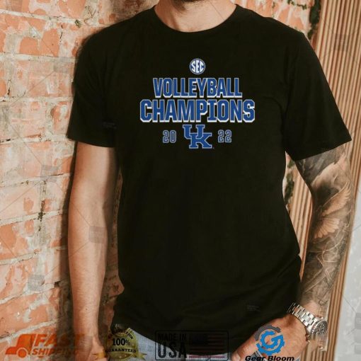 Kentucky Wildcats 2022 SEC Volleyball Regular Season Champions T Shirt