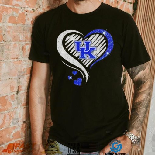 Kentucky Wildcats diamond heart T Shirt