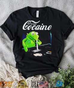 Kermit frog high enjoy Cocaine shirt