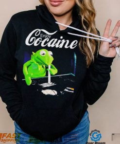 Kermit frog high enjoy Cocaine shirt