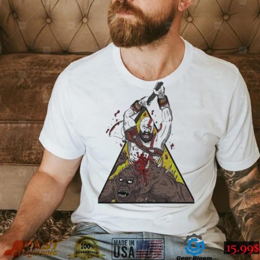 Killing Te Monster God Of War Kratos Shirt