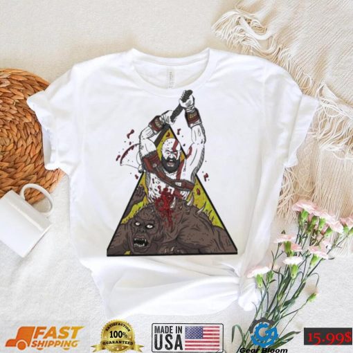 Killing Te Monster God Of War Kratos Shirt