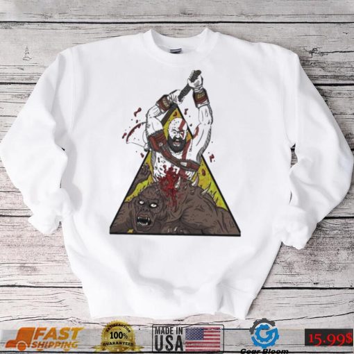 Killing Te Monster God Of War Kratos Shirt