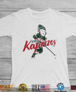 Kirill kaprizov player caricature shirt