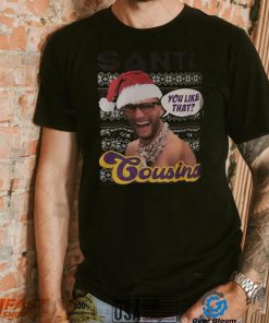 Kirk Cousins Santa Cousins You Like That Christmas Ugly Shirt