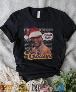 Kirk Cousins Santa Cousins You Like That Christmas Ugly Shirt