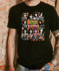 Kiss Band Merry Kissmas Christmas Signatures Shirt