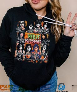 Kiss Band Merry Kissmas Christmas Signatures Shirt